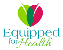 Equipped for Health Company Logo by Alesha Maury, ND in Bennington VT