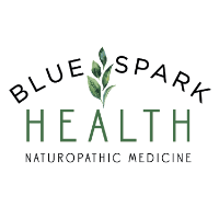 Blue Spark Health Company Logo by Dr. Carrie Phillips in Lakebay WA